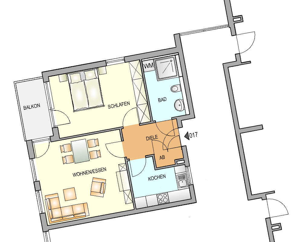 Bild zum Angebot: Tolle Wohnung für Senioren Ü60 mit WBS