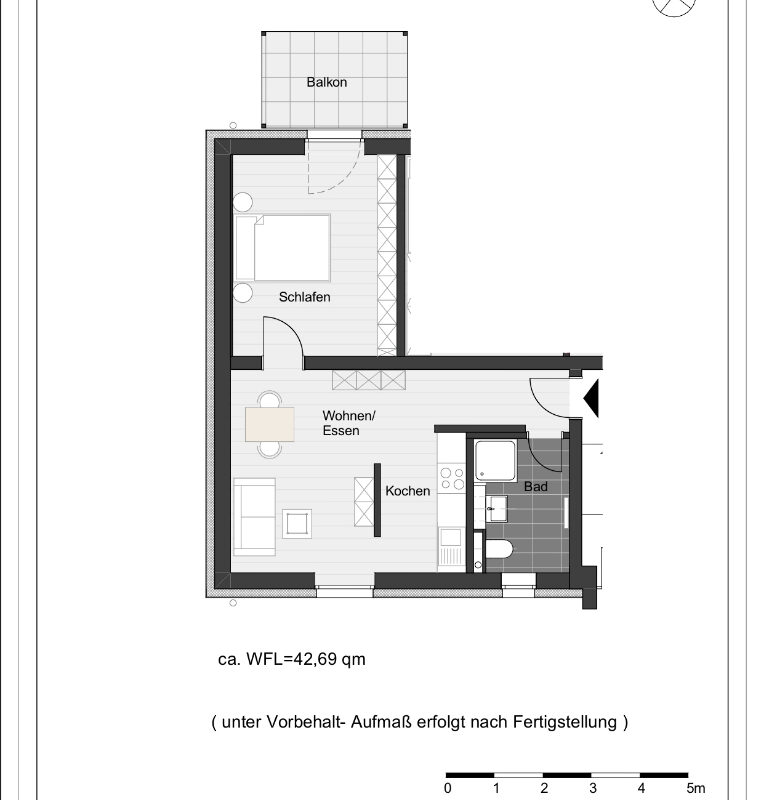 Bild zum Angebot: Frisch sanierte Single-Wohnung