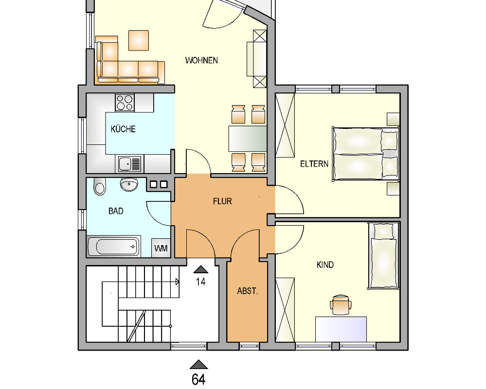Bild zum Angebot: Perfekte Wohnung am Rande der Lenneper Altstadt
