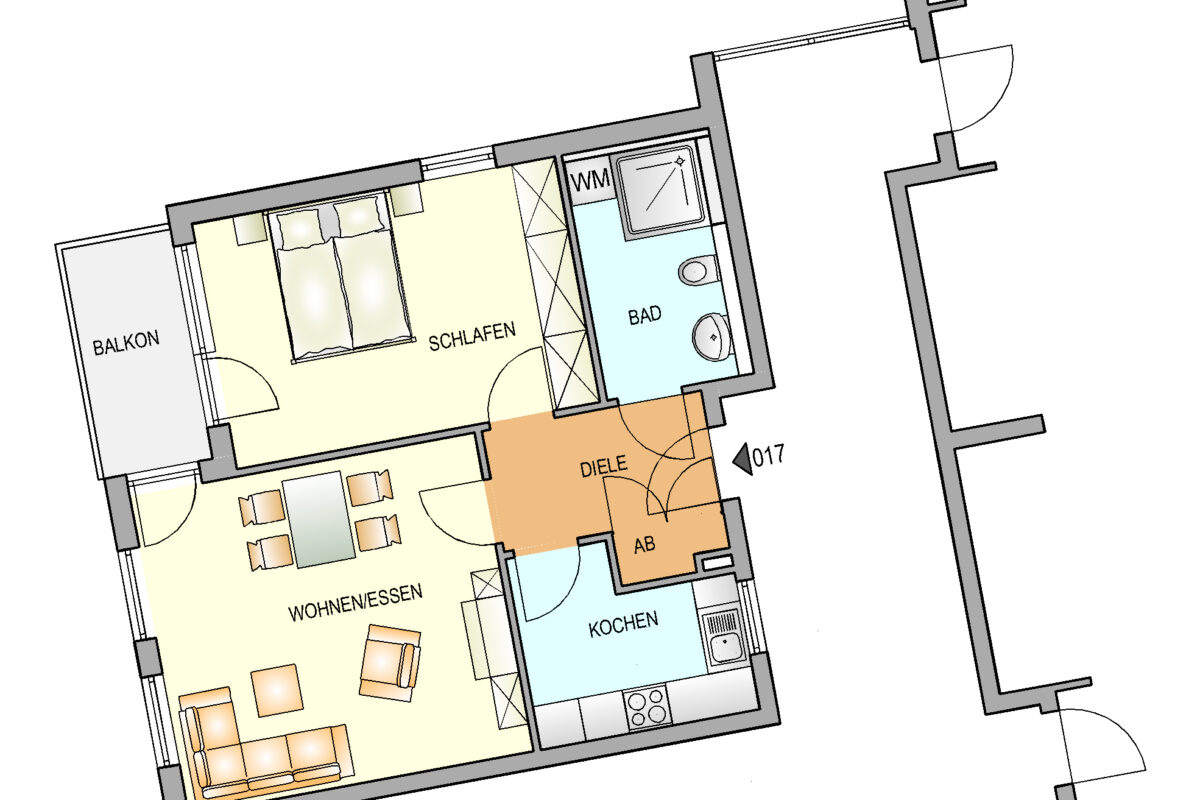 Bild zum Angebot: Tolle Wohnung für Senioren Ü60 mit WBS
