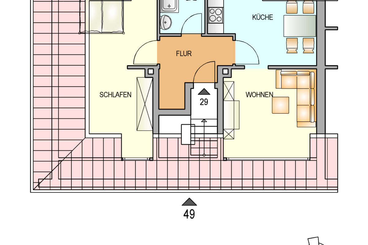 Bild zum Angebot: wohnen neu erleben, gemütliche DG Wohnung