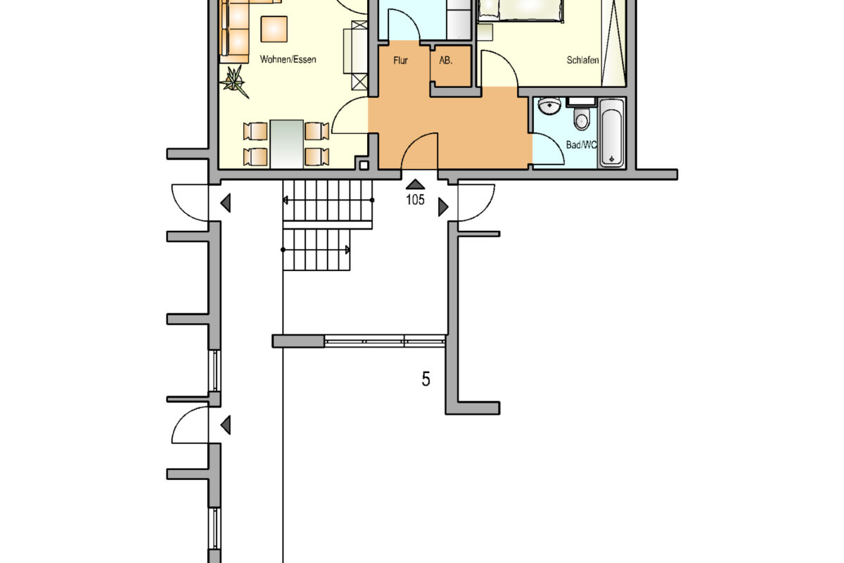 Bild zum Angebot: 2 Zimmer in Radevormwald