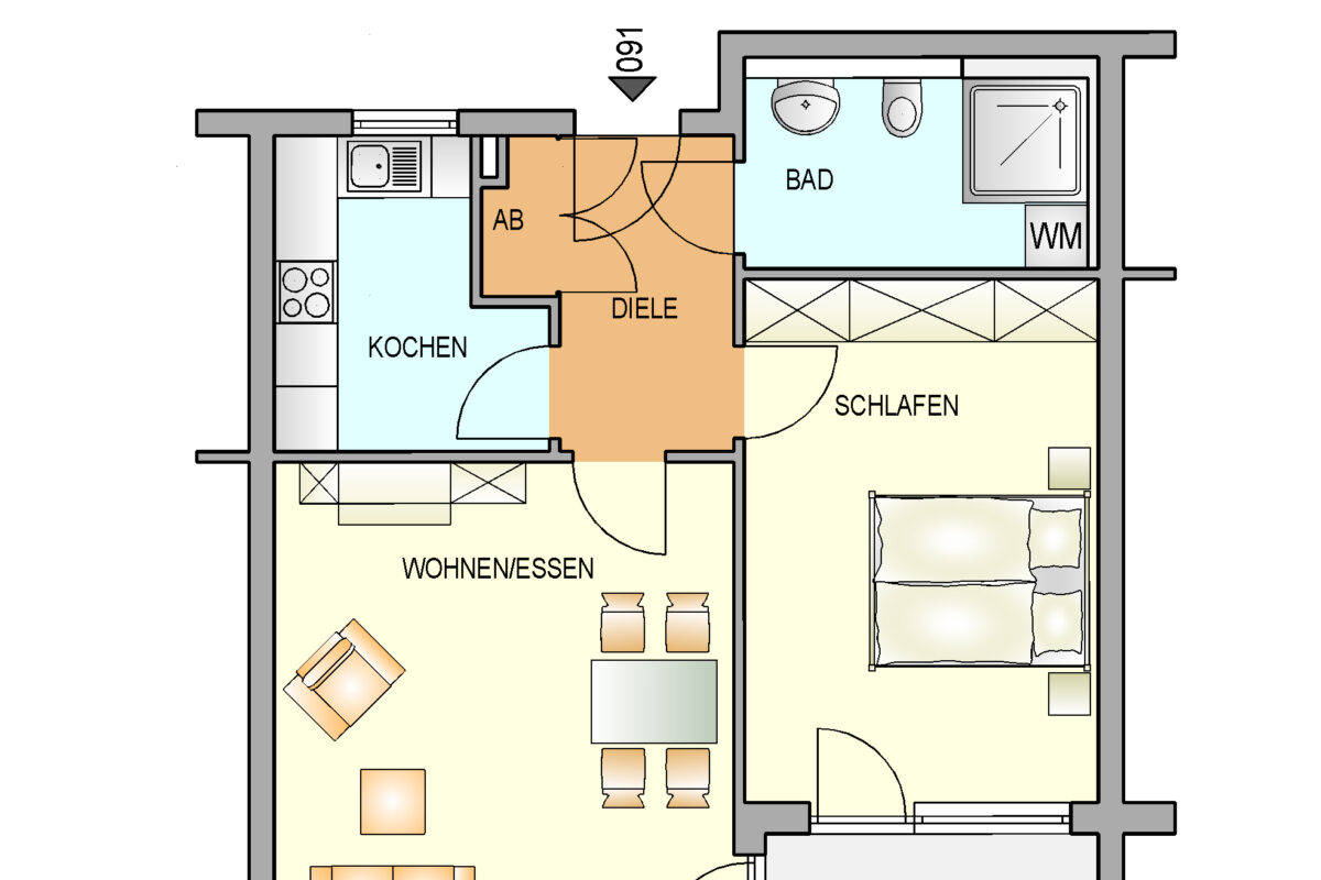 Bild zum Angebot: Tolle Wohnung für Senioren mit Weitblick