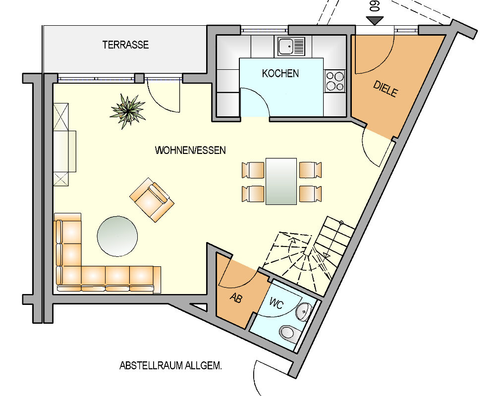 Bild zum Angebot: Tolle Maisonettewohnung mit viel Platz für die Familie