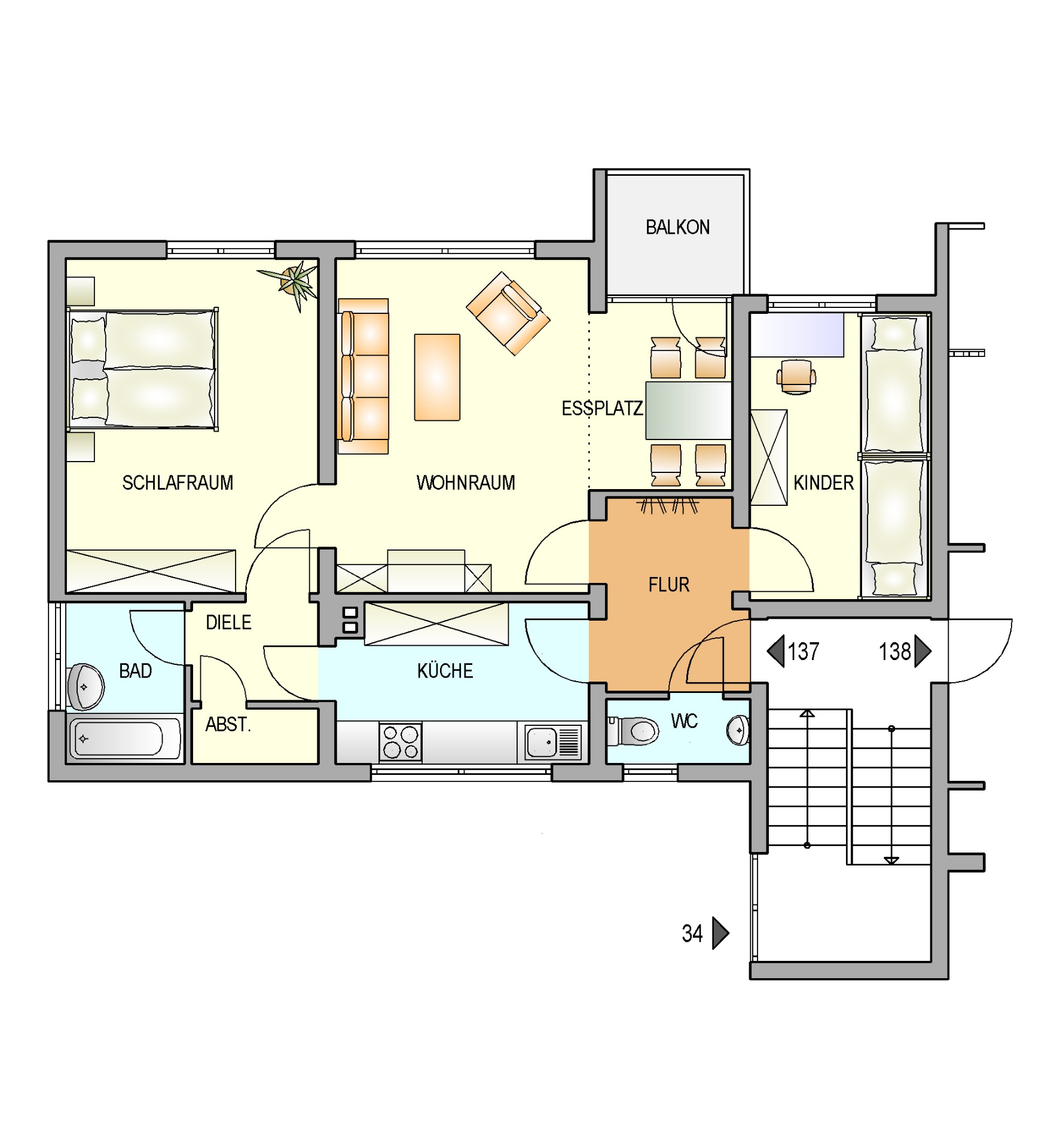 Bild zum Angebot: Großzügig und modern am Hasenberg