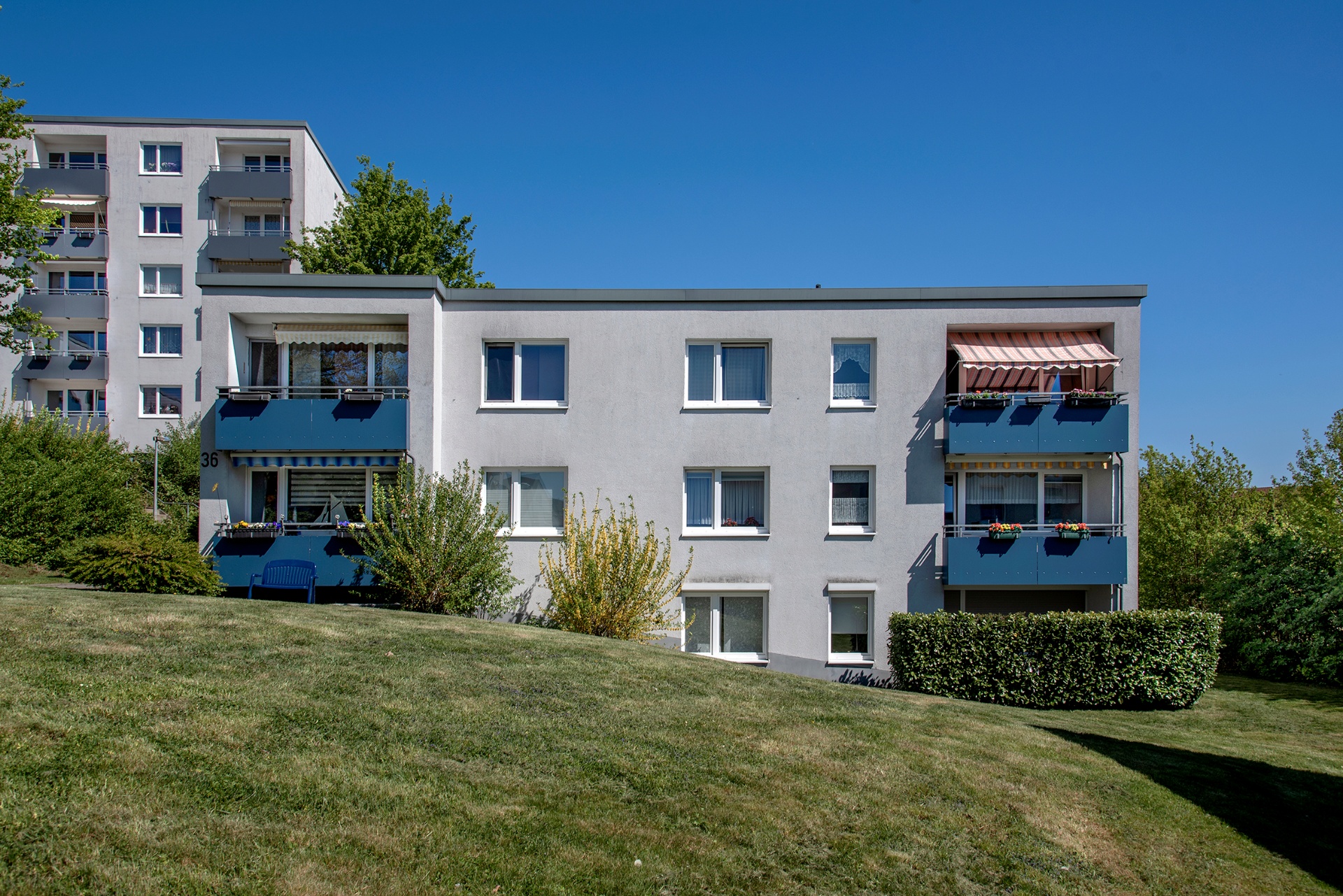 Bild zum Angebot: Moderne Erdgeschosswohnung mit Balkon